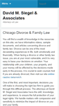 Mobile Screenshot of divorce-lawyers-chicago.com