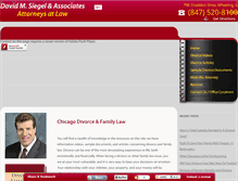 Tablet Screenshot of divorce-lawyers-chicago.com